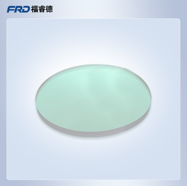 Calcium fluoride plane window plate